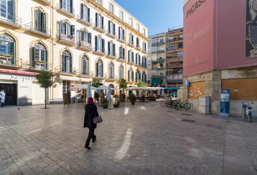 Apartmán Plaza Picasso Màlaga Exteriér fotografie